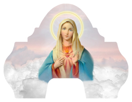 DARAY-L-108-PK Immaculate Heart Clouds Pink